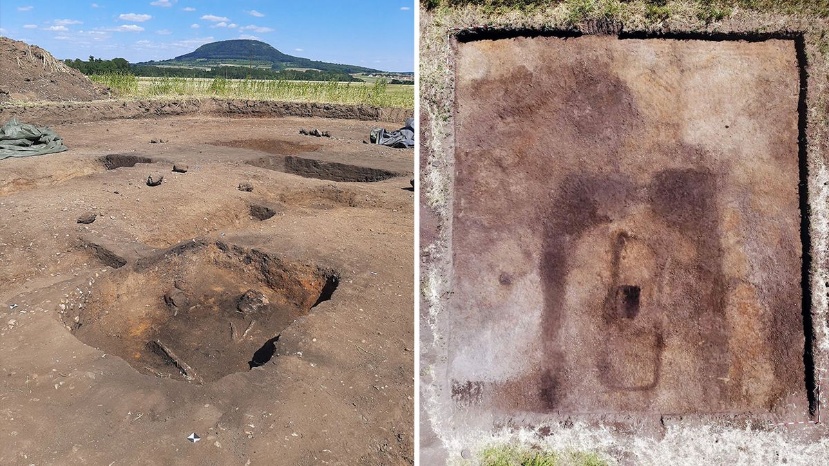 Badatelé odkryli pod Řípem nevídanou pohřební konstrukci. Takovou v Čechách nečekali